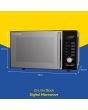 Russell Hobbs RHM2348B 23 Litres 800W Dial & Touch Control Silver Solo Microwave With Stainless Stee
