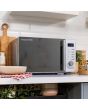Russell Hobbs RHM2348S 23 Litres 800W Dial & Touch Control Silver Solo Microwave With Stainless Stee