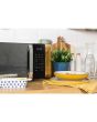 Russell Hobbs RHMT2045B 20 Litres 800W Touch Control Black Digital Solo Microwave 