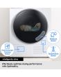 Samsung DV90CGC0A0ABEU 9Kg Heat Pump Sensor Dry Black Tumble Dryer
