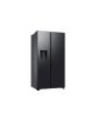 Samsung RS70F66KCFEU 91Cm Side By Side American Black Stainless Steel Fridge Freezer 