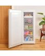 Sensis RFTLF01Z54EW Upright Tall Low Frost White Freezer 