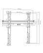 TTAP TTD404FLP Fixed TV Bracket Up To 65inch