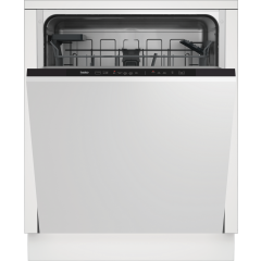 Beko DIN15C20 Full Size Integrated 14 Place Settings Dishwasher 