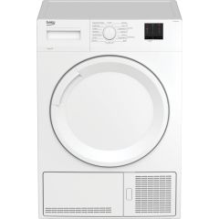 Beko DTKCE90021W 9Kg Condenser Sensor Dry White Tumble Dryer
