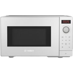 Bosch FFL023MW0B 20 Litres 800W Dial & Touch Control White Solo Microwave