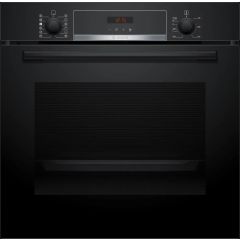Bosch HQA574BB3B Built In Electric Single Black Oven With Pyro Clean