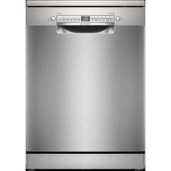 Bosch SMS2HVI06G Full Size 14 Place Settings Brushed Steel Anti-Fingerprint Dishwasher 