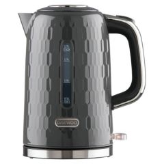 Daewoo SDA2601GE 3Kw 1.7 Litres Grey Honeycomb Jug Kettle