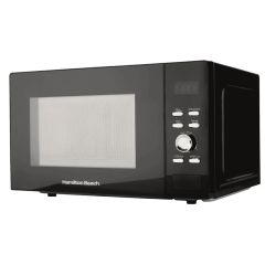 Hamilton Beach HB30FUXP04 30 Litres 950W Dial & Button Control Black Solo Microwave