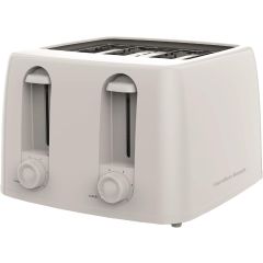 Hamilton Beach HB4T5032W 4 Slice Essentials White Toaster