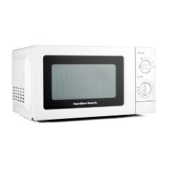 Hamilton Beach HB70T20W 20 Litres 700W Manual Control White Solo Microwave