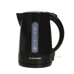 Hamilton Beach HBK1301B 3Kw 1.7 Ltr Essentiaals Black Kettle 