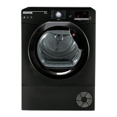 Hoover HLEC9DGB 9Kg Condenser Sensor Dry Black Tumble Dryer