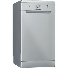 Indesit DSFE1B10SUKN Slimline 10 Place Settings Silver Dishwasher