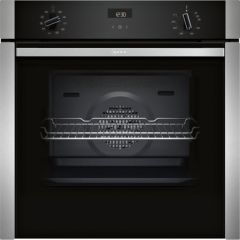 Neff B3ACE4AN3B Built In Electric Slide & Hide Single Stainless Steel Oven 