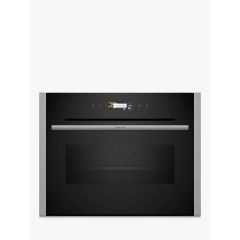 Neff C24MR21N0B Built In 45 Litress 900W Compact Electric Single Stainless Steel Oven With Microwave