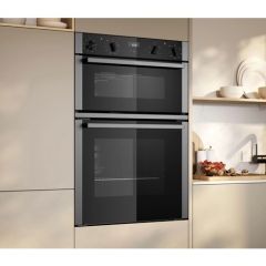 Neff U1ACE2AN3B Built In Electric Double Stainless Steel Oven 