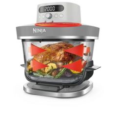 Ninja AS090UKWH Crispi Pro 5-In-1 Glass White Air Fryer 