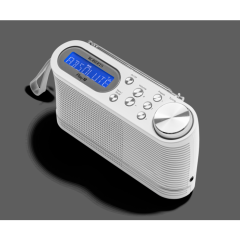 Roberts Radio PLAY10W Play10 Fm/Dab/Dab+ Digital Portable White Radio