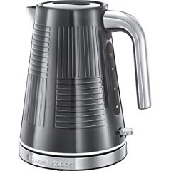 Russell Hobbs 25240 3Kw 1.7 Litres Geo Grey Stainless Steel Kettle