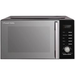 Russell Hobbs RHM2348B 23 Litres 800W Dial & Touch Control Silver Solo Microwave With Stainless Stee