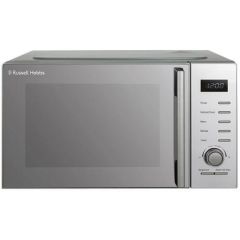 Russell Hobbs RHM2348S 23 Litres 800W Dial & Touch Control Silver Solo Microwave With Stainless Stee