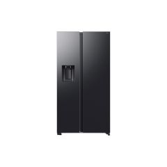 Samsung RS70F66KCFEU 91Cm Side By Side American Black Stainless Steel Fridge Freezer 