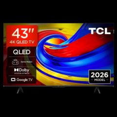 TCL 43P7L-UK 43" 4K Hdr Qled Direct Led Google TV