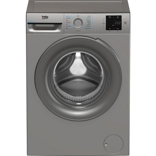 Beko BMN3WT3841S 8Kg 1400 Silver Washing Machine