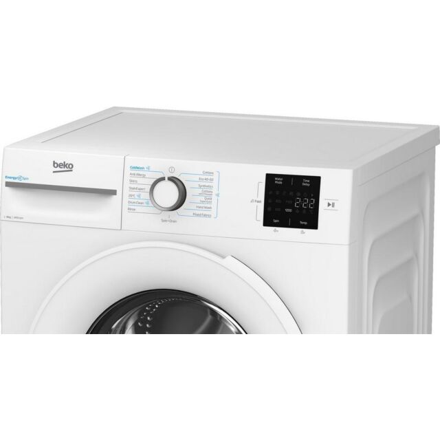 Beko BMN3WT3841W 8Kg 1400 White Washing Machine