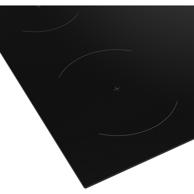 Beko CIHYV21B 58Cm Ceramic Black Hob With Control Knobs