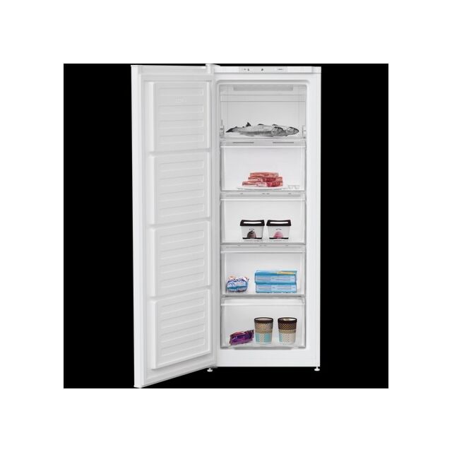Beko FNE4545W Upright Tall Frost Free White Freezer 