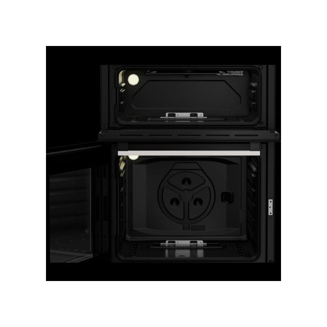 Blomberg GGRN655W 60Cm Gas Double Oven White Cooker With Lid