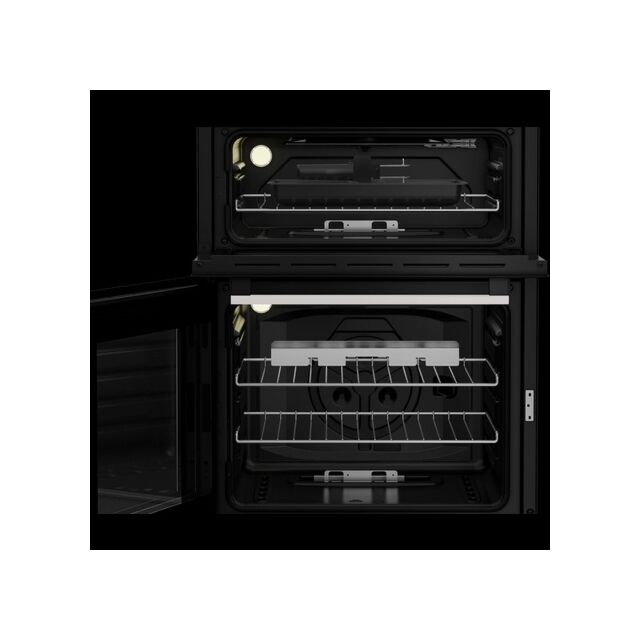 Blomberg GGRN655W 60Cm Gas Double Oven White Cooker With Lid