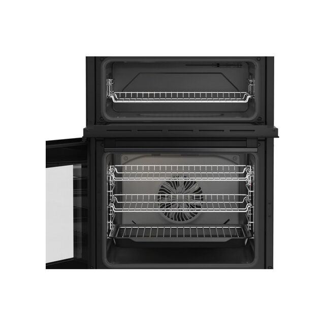 Blomberg HIRN651N 60Cm Electric Double Oven Anthracite Cooker With Induction Hob