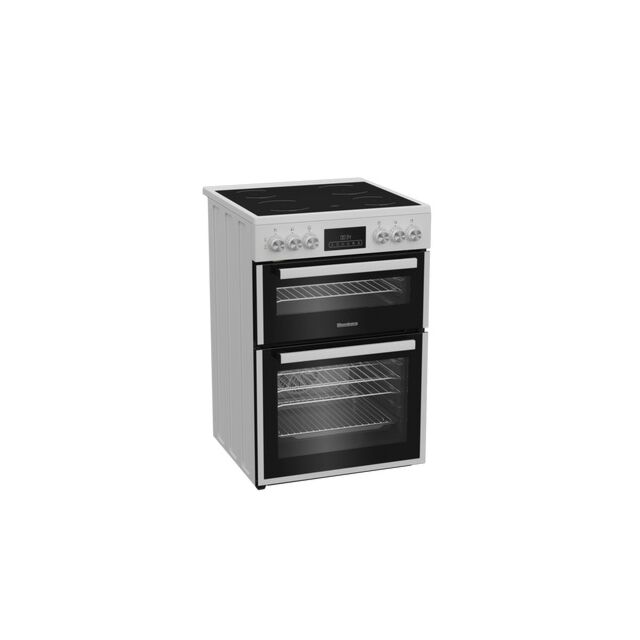 Blomberg HKRN651W 60Cm Double Oven White Cooker With Vitroceramic Hob