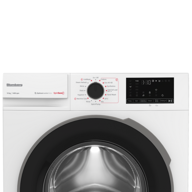 Blomberg LWA210461W 10Kg 1400 White Washing Machine