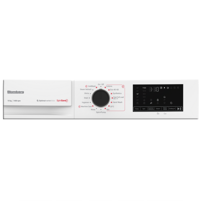 Blomberg LWA210461W 10Kg 1400 White Washing Machine