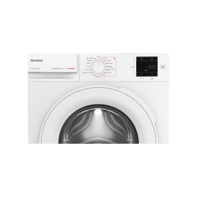 Blomberg LWA27461W 7Kg 1400 White Washing Machine 