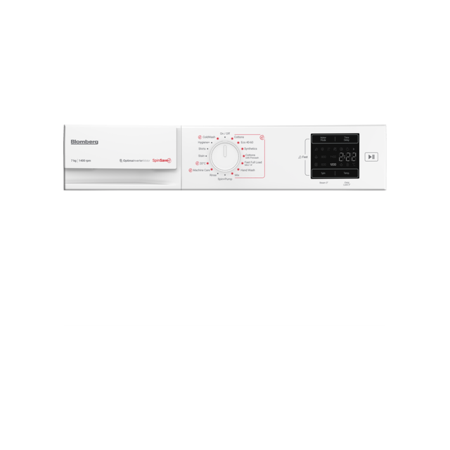 Blomberg LWA27461W 7Kg 1400 White Washing Machine 