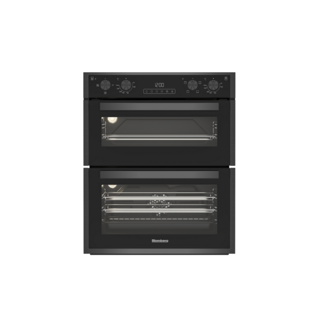 Blomberg ROTN9202DX Built Under Electric Double Dark Steel Oven 
