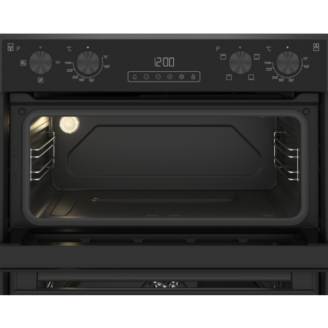 Blomberg ROTN9202DX Built Under Electric Double Dark Steel Oven 