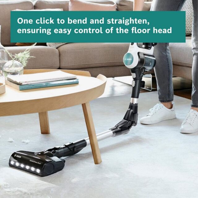 Bosch BCS71HYGGB Aqua Vacuum & Mop - 40 Minutes Run Time - White