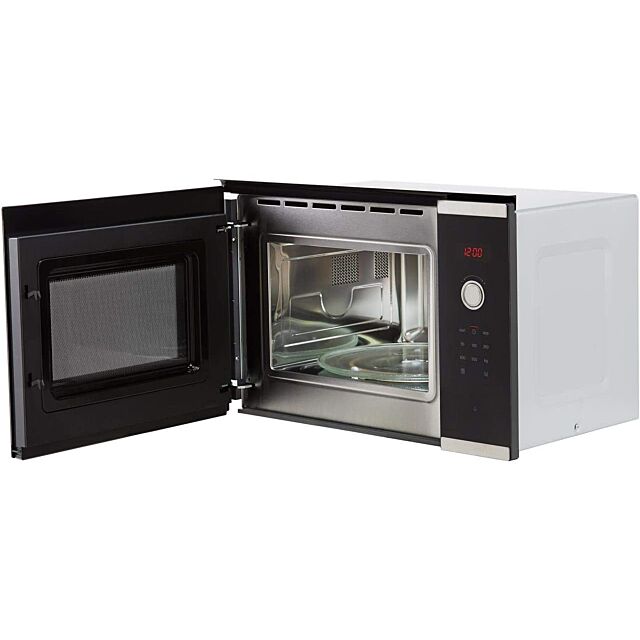 Bosch BFL553MS0B Built In 25 Litres 900W Stainless Steel Solo Microwave