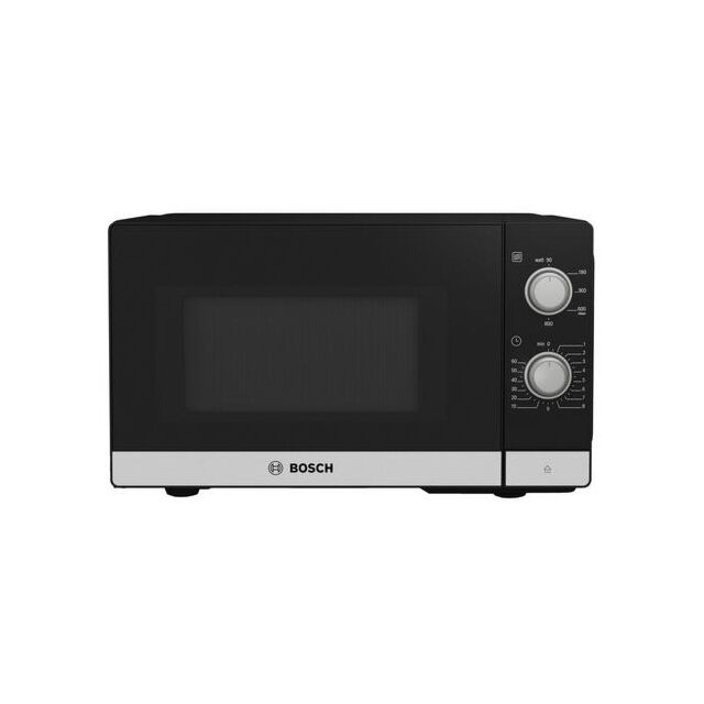 Bosch FFL020MS2B 20 Litres 800W Manual Control Black Solo Microwave