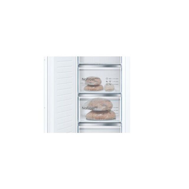 Bosch GIN81VEE0G Integrated Tall No Frost Freezer 