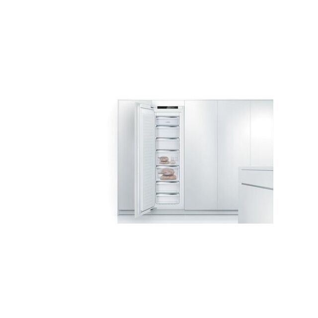 Bosch GIN81VEE0G Integrated Tall No Frost Freezer 