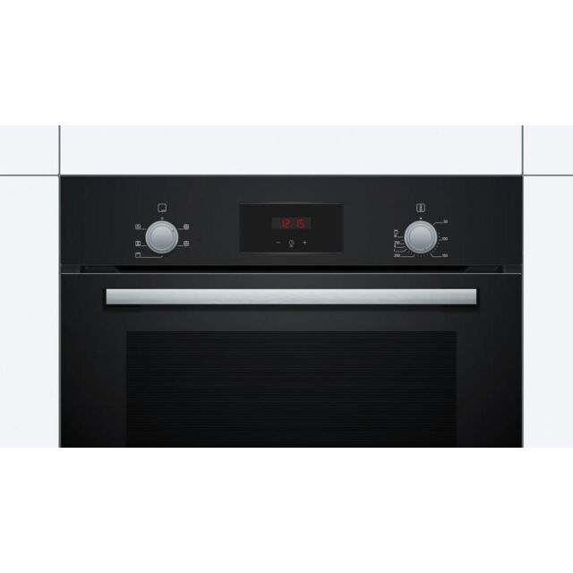 Bosch HHF113BA0B Built In Electric Single Black Oven