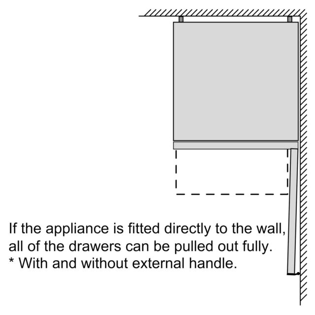 Bosch KGN33NWEBG 60Cm 60/40 Frost Free White Fridge Freezer